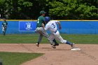 Baseball vs Babson  Wheaton College Baseball vs Babson during Championship game of the NEWMAC Championship hosted by Wheaton. - (Photo by Keith Nordstrom) : Wheaton, baseball, NEWMAC